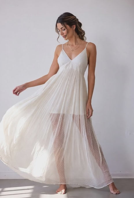 Women's Maxi Dress White